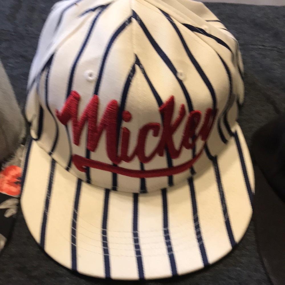 Authentic Disney Pinstripe Mickey